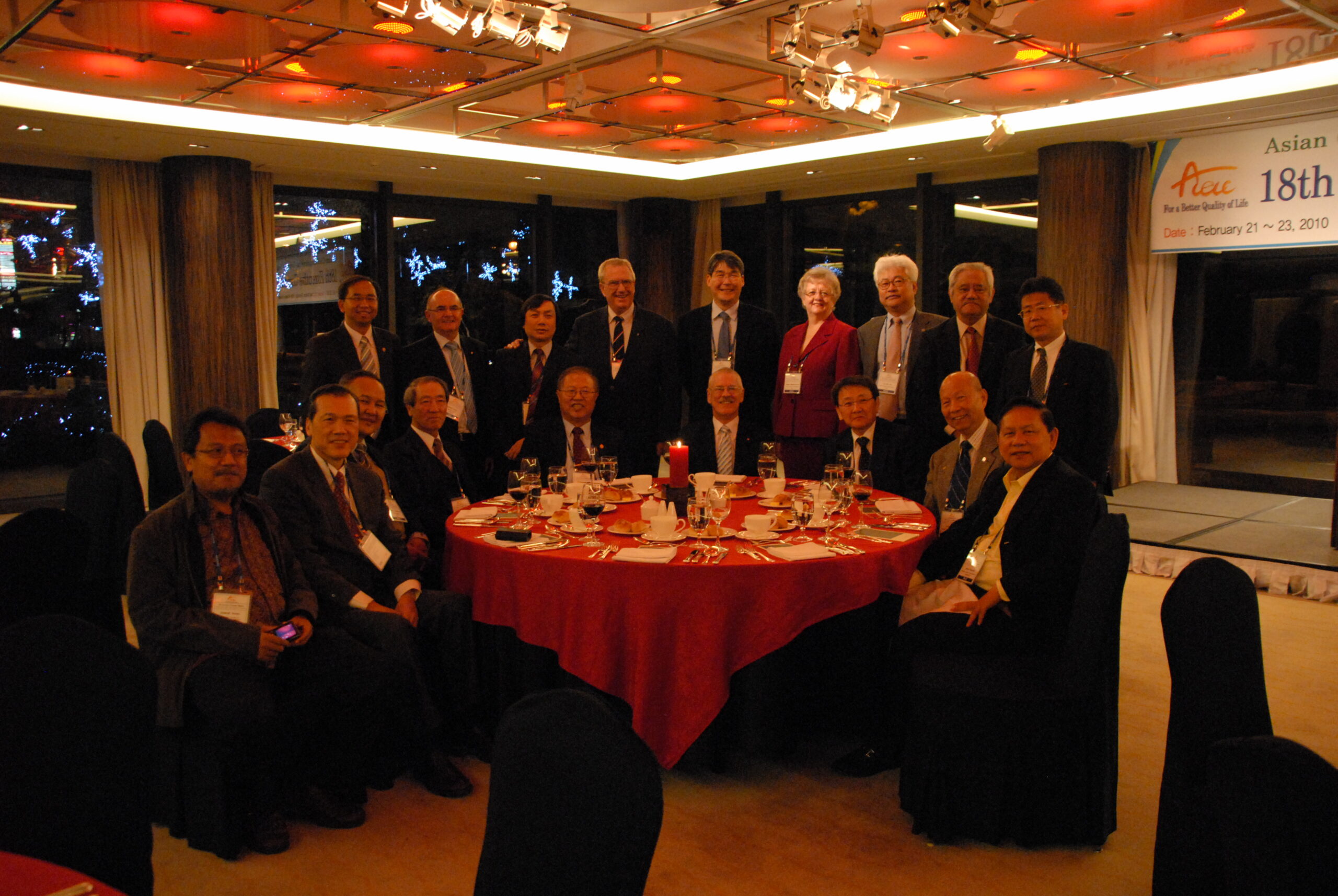 18th ECM in Busan on February 22-23, 2010 - Dinner