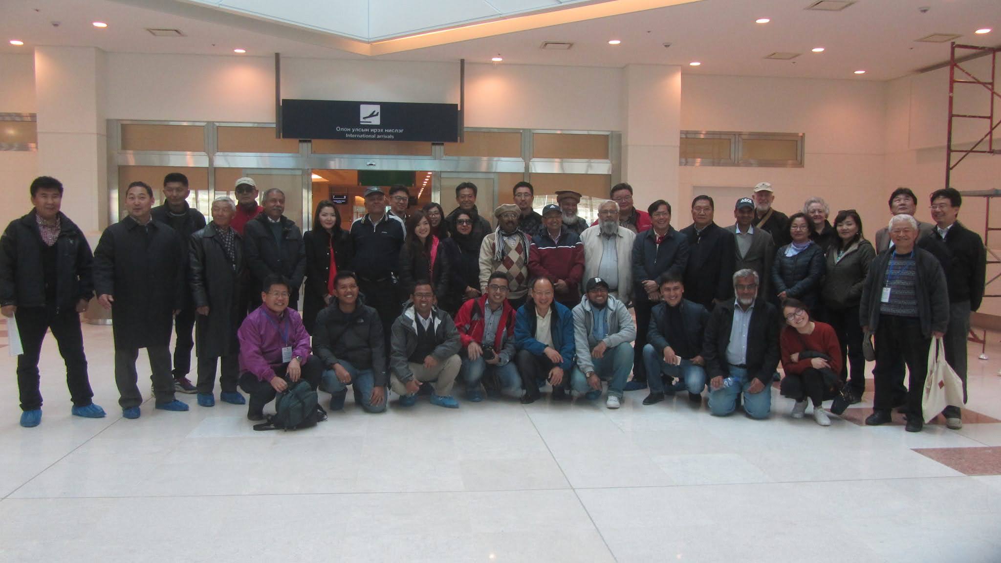 Photos of All participants of technical tour in “New Ulaanbaatar International Airport” project site